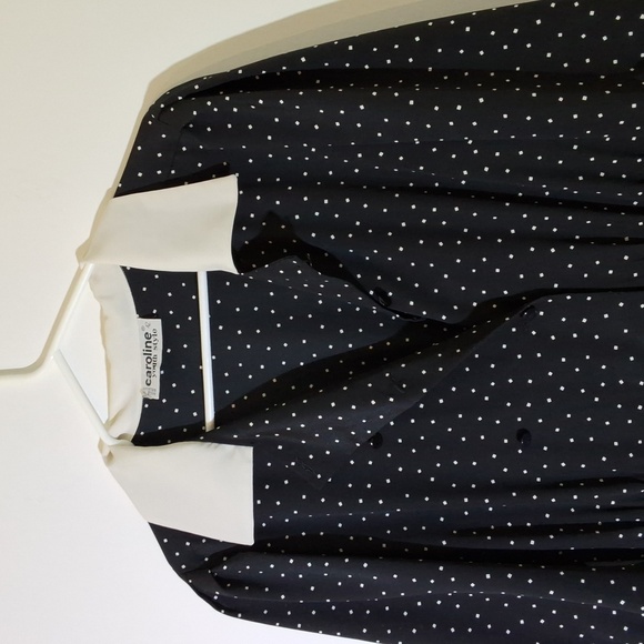 Vintage French Girl Polka Dot Dress - Picture 5 of 10